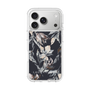Slim Protection Case［ LAGUNAMOON - NuanceFlower - Navy ］