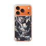 Slim Protection Case［ LAGUNAMOON - NuanceFlower - Navy ］