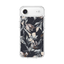 Slim Protection Case［ LAGUNAMOON - NuanceFlower - Navy ］
