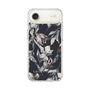 Slim Protection Case［ LAGUNAMOON - NuanceFlower - Navy ］