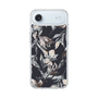 Slim Protection Case［ LAGUNAMOON - NuanceFlower - Navy ］