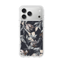 Slim Protection Case［ LAGUNAMOON - NuanceFlower - Navy ］