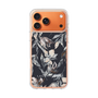 Slim Protection Case［ LAGUNAMOON - NuanceFlower - Navy ］