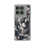 Slim Protection Case［ LAGUNAMOON - NuanceFlower - Navy ］