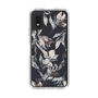 Slim Protection Case［ LAGUNAMOON - NuanceFlower - Navy ］