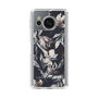 Slim Protection Case［ LAGUNAMOON - NuanceFlower - Navy ］