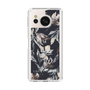 Slim Protection Case［ LAGUNAMOON - NuanceFlower - Navy ］