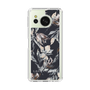 Slim Protection Case［ LAGUNAMOON - NuanceFlower - Navy ］