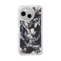 Slim Protection Case［ LAGUNAMOON - NuanceFlower - Navy ］