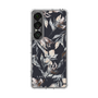 Slim Protection Case［ LAGUNAMOON - NuanceFlower - Navy ］