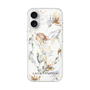 Slim Protection Case［ LAGUNAMOON - NuanceFlower - Clear ］