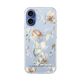 Slim Protection Case［ LAGUNAMOON - NuanceFlower - Clear ］