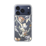 Slim Protection Case［ LAGUNAMOON - NuanceFlower - Clear ］