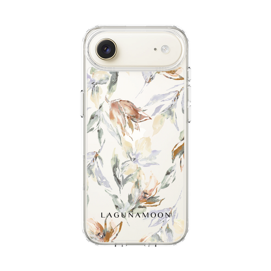 Slim Protection Case［ LAGUNAMOON - NuanceFlower - Clear ］