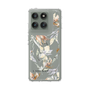 Slim Protection Case［ LAGUNAMOON - NuanceFlower - Clear ］