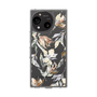 Slim Protection Case［ LAGUNAMOON - NuanceFlower - Clear ］