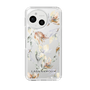 Slim Protection Case［ LAGUNAMOON - NuanceFlower - Clear ］