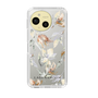 Slim Protection Case［ LAGUNAMOON - NuanceFlower - Clear ］