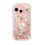 Slim Protection Case［ LAGUNAMOON - NuanceFlower - Clear ］