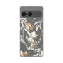Slim Protection Case［ LAGUNAMOON - NuanceFlower - Clear ］