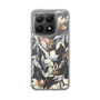 Slim Protection Case［ LAGUNAMOON - NuanceFlower - Clear ］