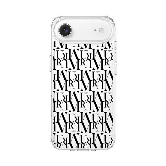 Slim Protection Case［ MURUA - Monogram - Black ］