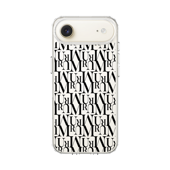 Slim Protection Case［ MURUA - Monogram - Black ］
