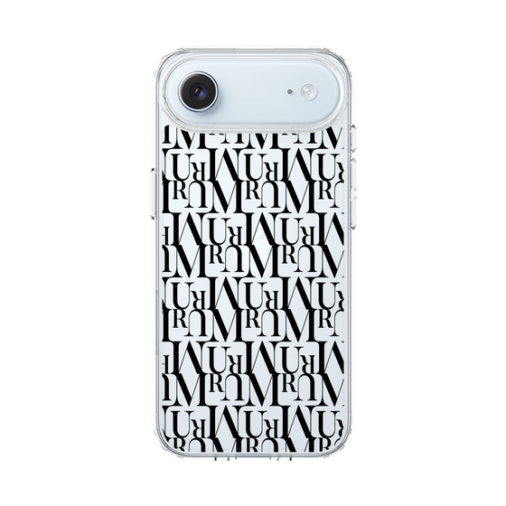 Slim Protection Case［ MURUA - Monogram - Black ］