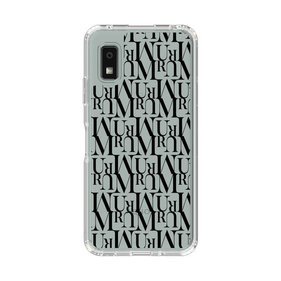 Slim Protection Case［ MURUA - Monogram - Black ］