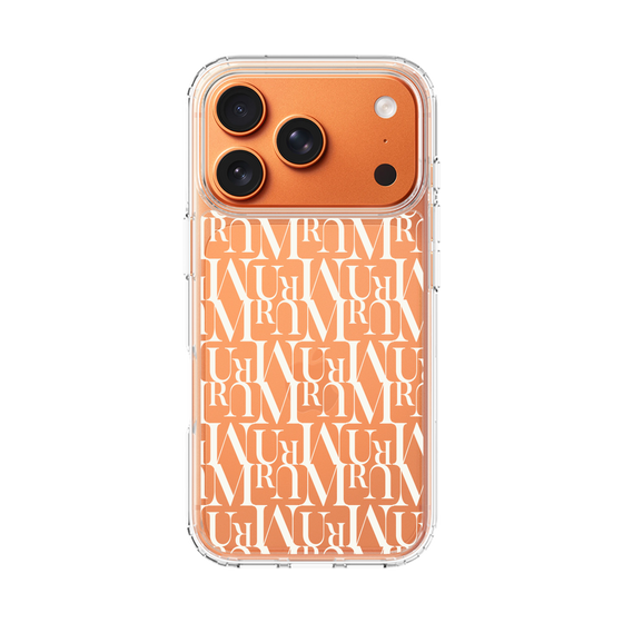 Slim Protection Case［ MURUA - Monogram - White ］