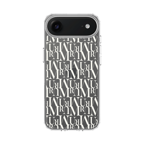 Slim Protection Case［ MURUA - Monogram - White ］