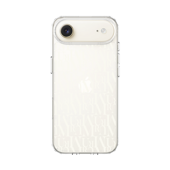 Slim Protection Case［ MURUA - Monogram - White ］