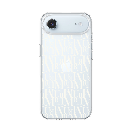 Slim Protection Case［ MURUA - Monogram - White ］