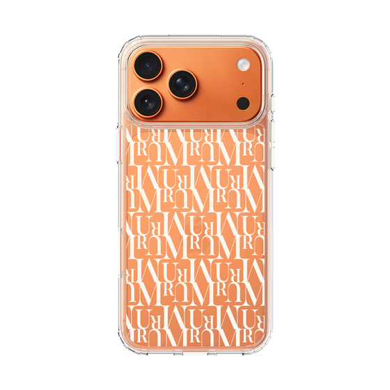 Slim Protection Case［ MURUA - Monogram - White ］