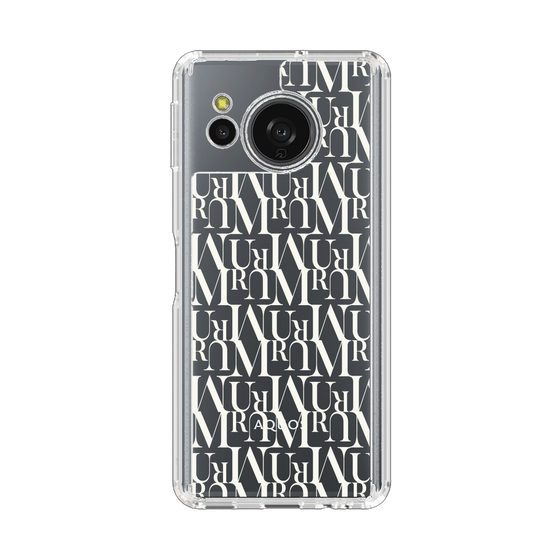 Slim Protection Case［ MURUA - Monogram - White ］