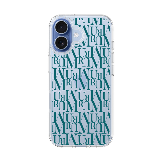 Slim Protection Case［ MURUA - Monogram - Green ］