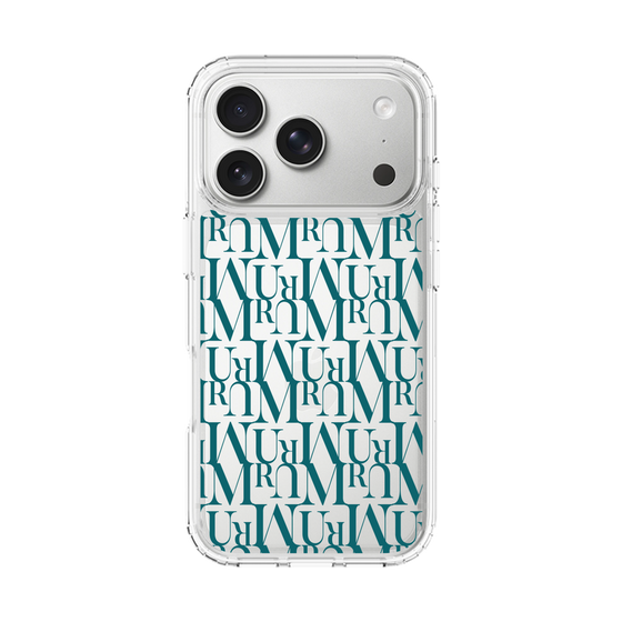 Slim Protection Case［ MURUA - Monogram - Green ］