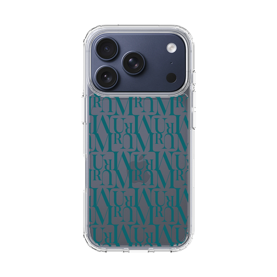Slim Protection Case［ MURUA - Monogram - Green ］