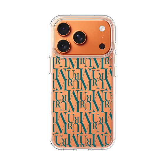 Slim Protection Case［ MURUA - Monogram - Green ］