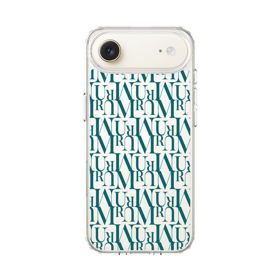 Slim Protection Case［ MURUA - Monogram - Green ］