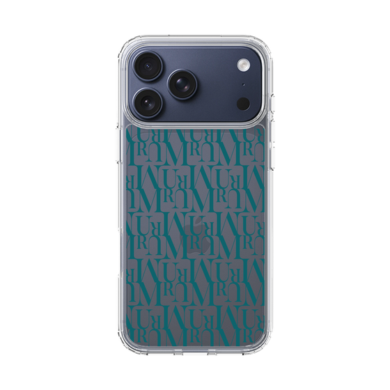 Slim Protection Case［ MURUA - Monogram - Green ］
