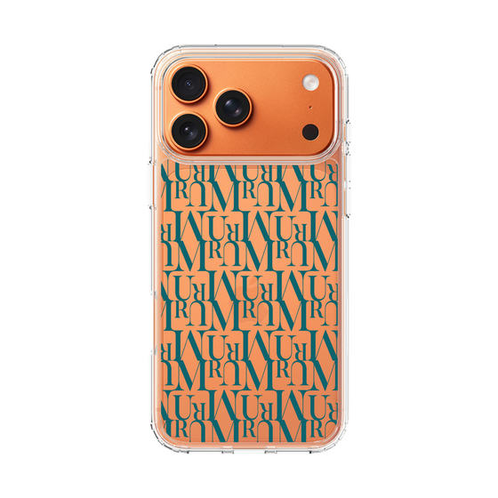 Slim Protection Case［ MURUA - Monogram - Green ］