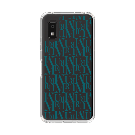 Slim Protection Case［ MURUA - Monogram - Green ］