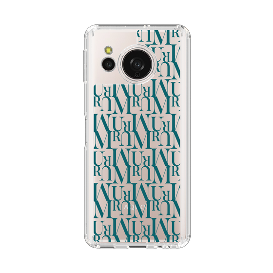 Slim Protection Case［ MURUA - Monogram - Green ］
