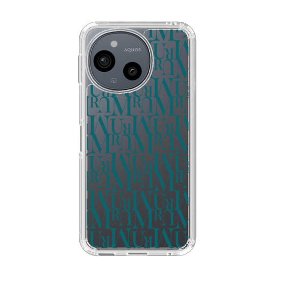 Slim Protection Case［ MURUA - Monogram - Green ］