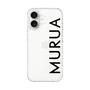 Slim Protection Case［ MURUA - Logo - Black ］