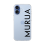 Slim Protection Case［ MURUA - Logo - Black ］