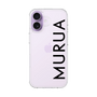 Slim Protection Case［ MURUA - Logo - Black ］