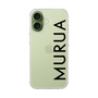 Slim Protection Case［ MURUA - Logo - Black ］