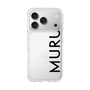 Slim Protection Case［ MURUA - Logo - Black ］